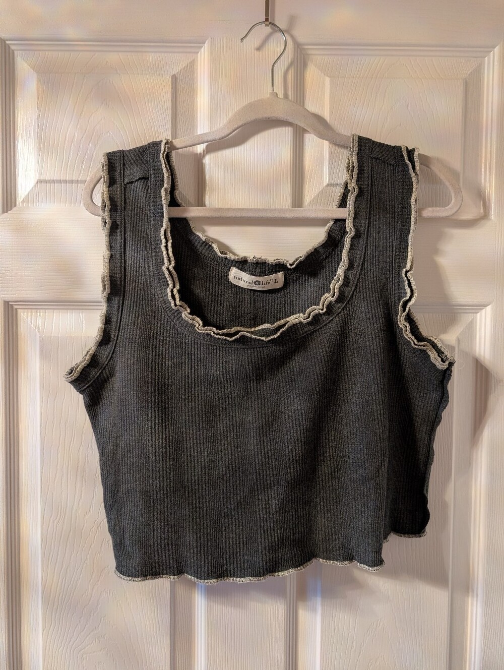 Natural Life Crop Tank Large